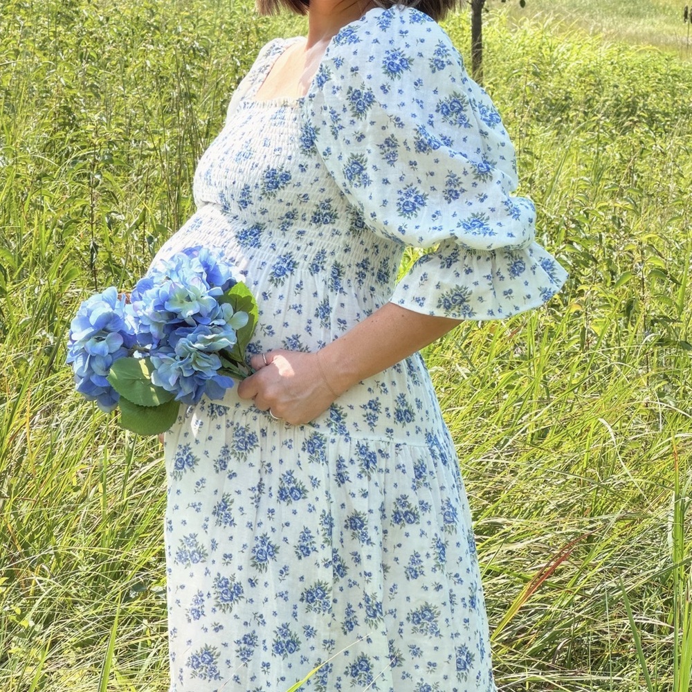 NOTHING FITS BUT Women’s Classic Cotton Floral Dress